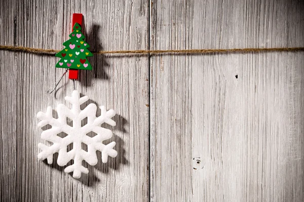 Christmas peg. — Stock Photo, Image