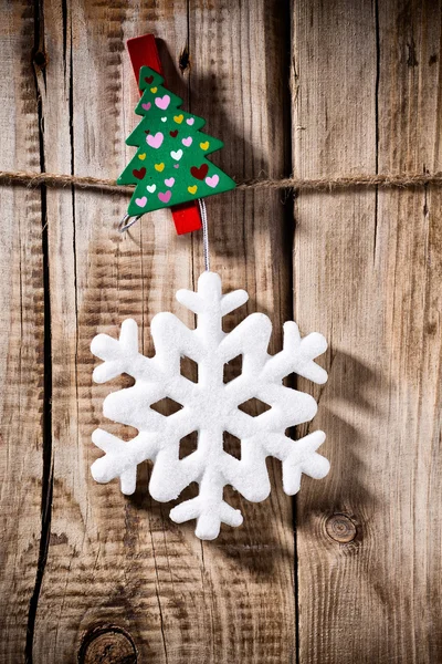 Christmas peg. — Stock Photo, Image