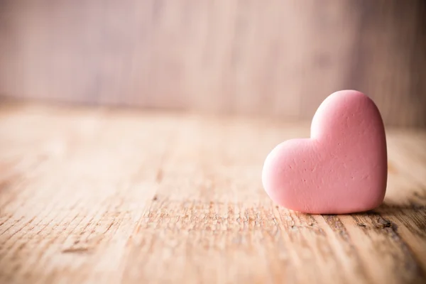 Pink heart. — Stock Photo, Image