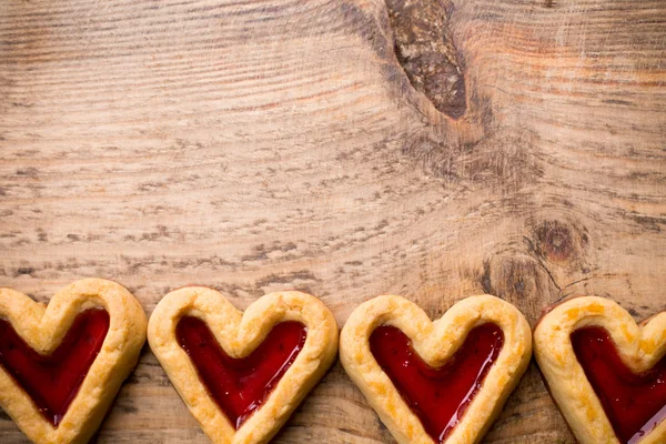 Heart cookies. — Stock Photo, Image