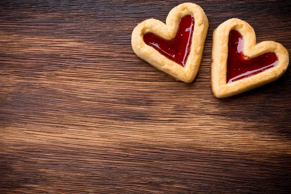 Heart cookies. — Stock Photo, Image