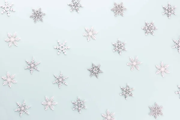 Μοτίβο Από Σκληρό Ζαχαροκάλαμο Ριγέ Χρώματα Χριστουγέννων Μπλε Φόντο Μωρό — Φωτογραφία Αρχείου