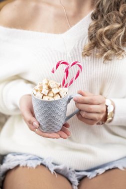 Noel sihirli sahnesi, rahat atmosfer.