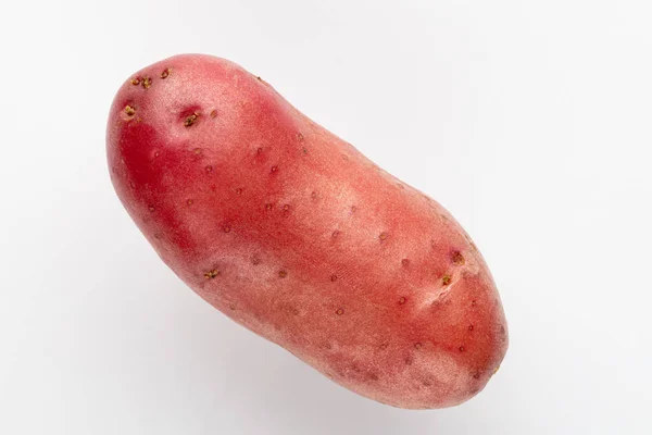Red Potato Isolated White Background — Stock Photo, Image