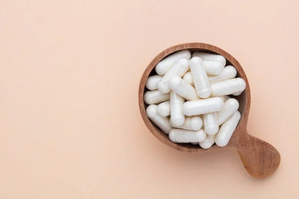Homeopathische Pil Supplement Alternatieve Geneeskunde Vitamine Capsules — Stockfoto