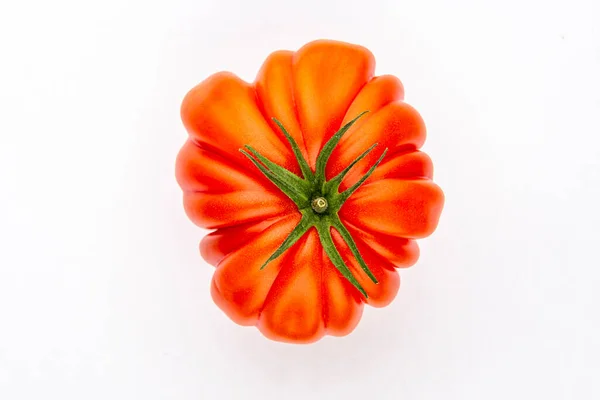 颜色背景上的番茄 — 图库照片