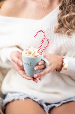 Noel sihirli sahnesi, rahat atmosfer.