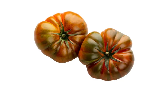 从白色背景分离出来的传下来的番茄 番茄快捷方式 — 图库照片