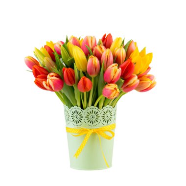 Renkli bir bahar tebrik kartı Paskalya için çiçekler, Anneler Günü.