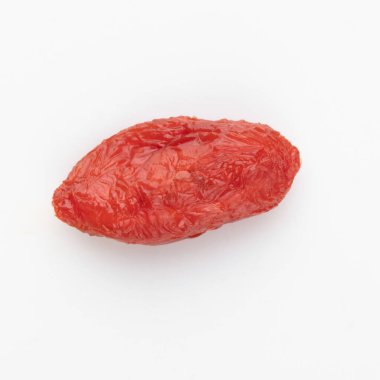 Gu üzümleri beyaz arkaplanda izole..