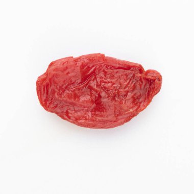 Gu üzümleri beyaz arkaplanda izole..