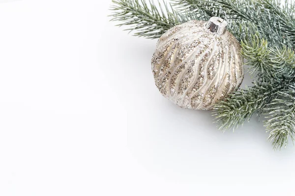 Christmas Decoration White Background — Stock Photo, Image