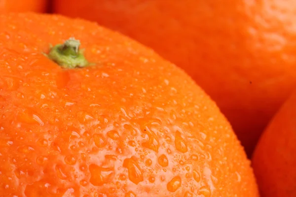 Oranje druppels — Stockfoto