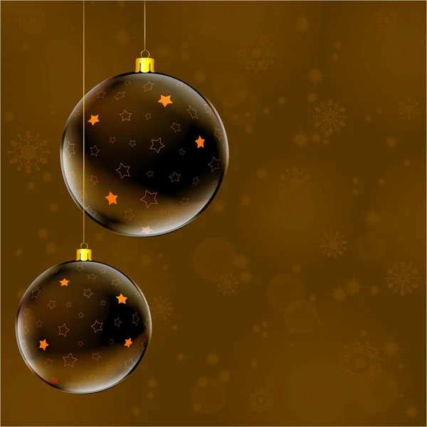 Bolas de Navidad — Vector de stock