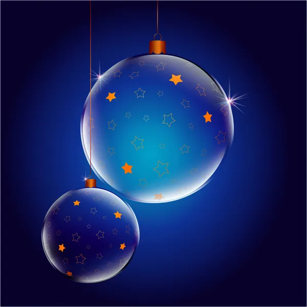 Xmas balls — Stock Vector