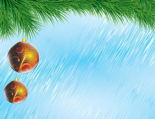 Noel dekorasyonu — Stok Vektör