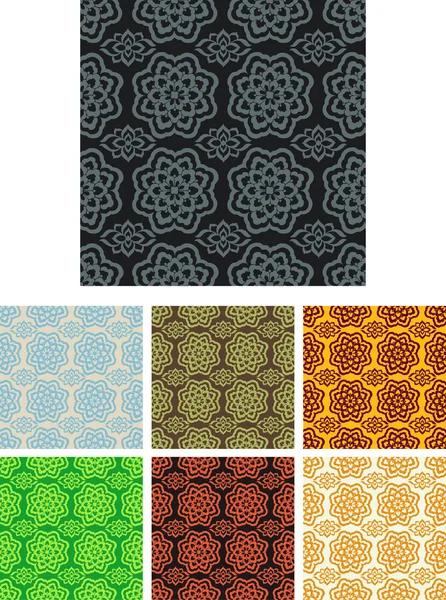 Seamless pattern pack — Stock Vector