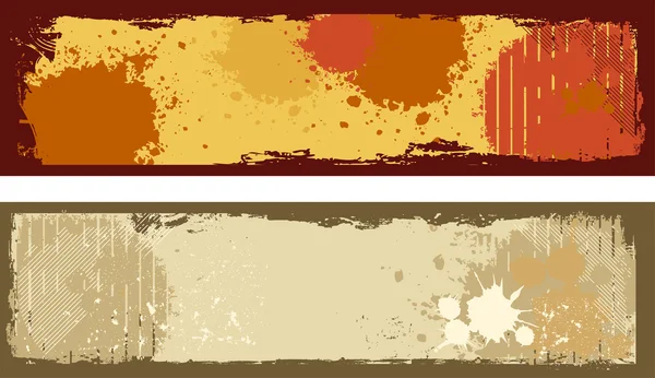 Grunge-Banner — Stockvektor