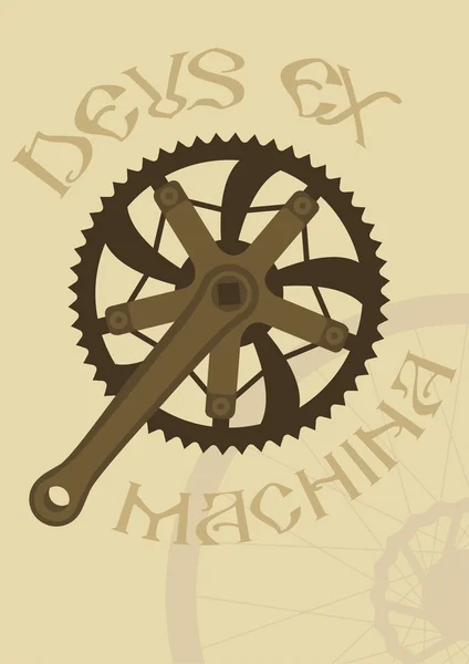 Deus ex machina — Image vectorielle