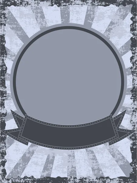 Винтажный шаблон плаката — стоковый вектор