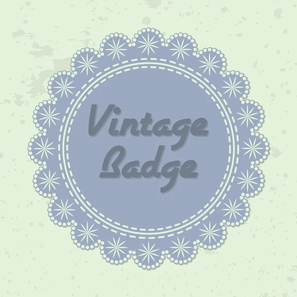 Badge vintage — Image vectorielle