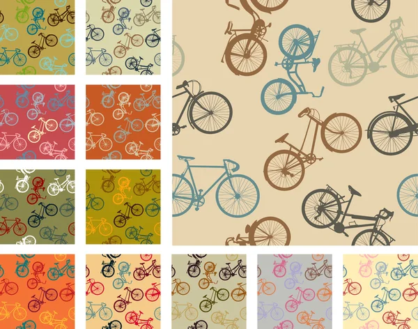 Пакет велосипедов — стоковый вектор