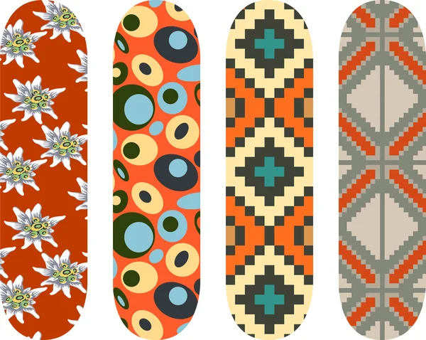 Skateboard-Design — Stockvektor