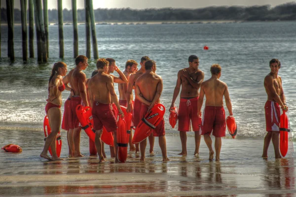 Lifeguard training — Stock Photo, Image