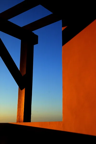 Закатный балкон 70 — стоковое фото
