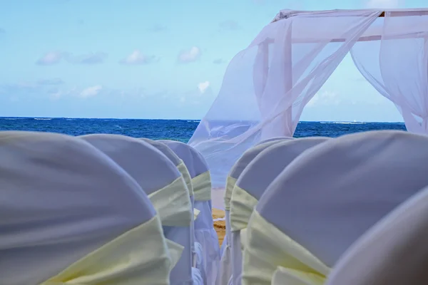 Tropical wedding chairs 89 — Stock Photo, Image