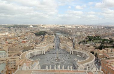 Street views of alleys and roads in Rome from different parts of the city