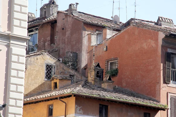 Street Views Alleys Roads Rome Different Parts City — Fotografia de Stock