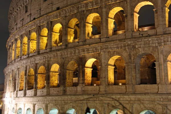 Various ruin sites in the city of Rome with historical backgrounds