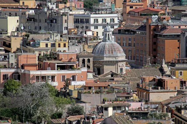View City Rome Rooftops Different Angels — Stockfoto
