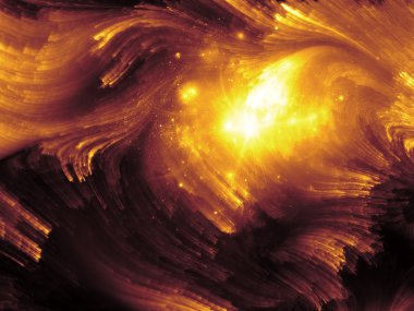 Dijital boya kompozisyon