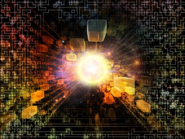 renkli sanal adres alanı