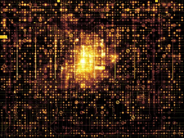 Rete metaforica — Foto Stock