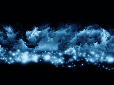 Işıklar in fractal köpük