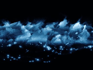 Işıklar in fractal köpük