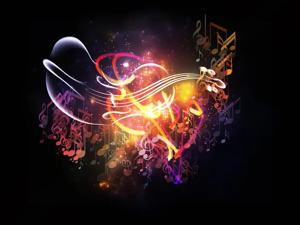 Colorful Music — Stock Photo, Image