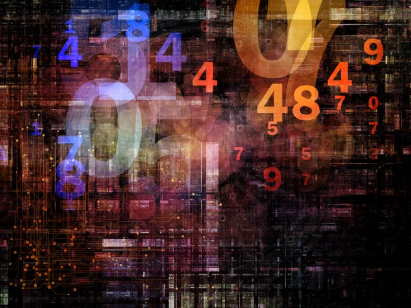 Numbers of Network — Stock Photo, Image