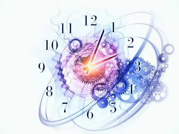 Abstract clock background — Stock Photo, Image