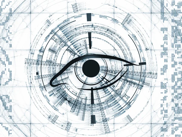 Abstract technology eye — Stock Photo, Image