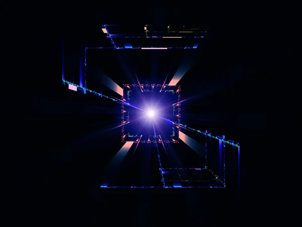 Geometrie van licht — Stockfoto