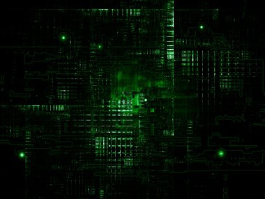 karanlık teknolojik doku