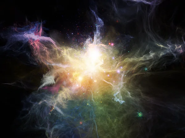 Nebuloase spaţiale adânci — Fotografie, imagine de stoc