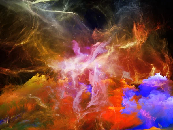 Nebulosas Virtuais — Fotografia de Stock