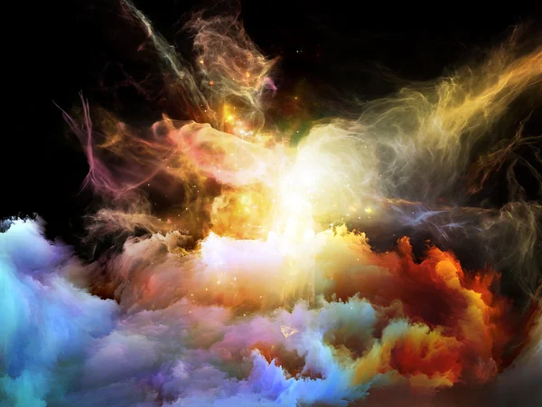 Inner Life of Nebulae — Stock Photo, Image