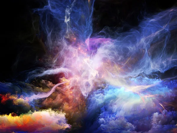 Inner Life of Nebulae — Stock Photo, Image