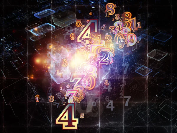 Number Mechanism — Stock Photo, Image